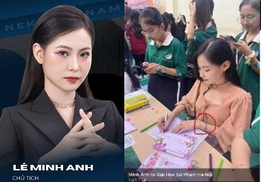Преподаватель педагогического университета Le Minh Anh внезапно обнаружил горячий клип