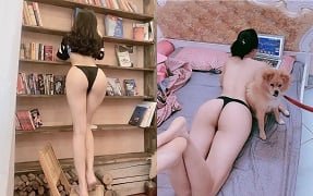 Девочки играют с причалкой, горит огонь, как вулканы