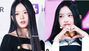 Джинсы Idol Group Hanni завернут в возвышенное